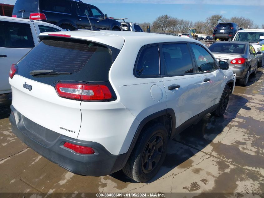 2014 JEEP CHEROKEE SPORT - 1C4PJLAB6EW163527
