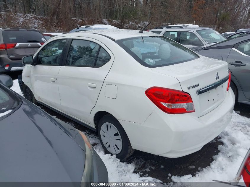 2019 MITSUBISHI MIRAGE G4 ES - ML32F3FJ2KHF07839