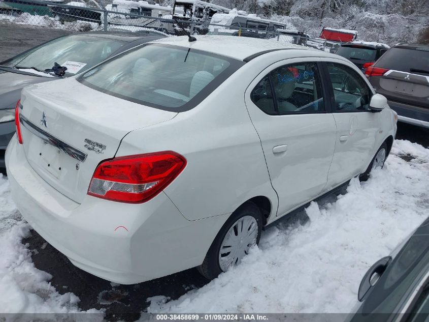 2019 MITSUBISHI MIRAGE G4 ES - ML32F3FJ2KHF07839