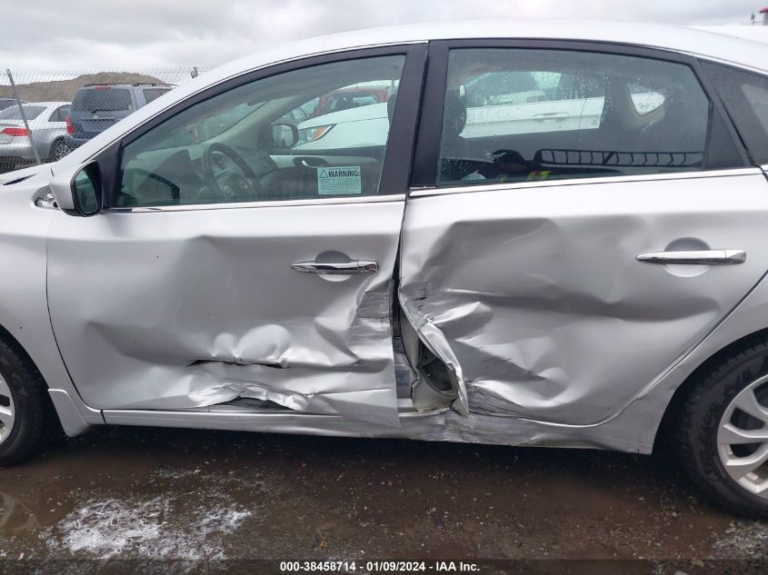 2019 NISSAN SENTRA S - 3N1AB7AP8KY293001