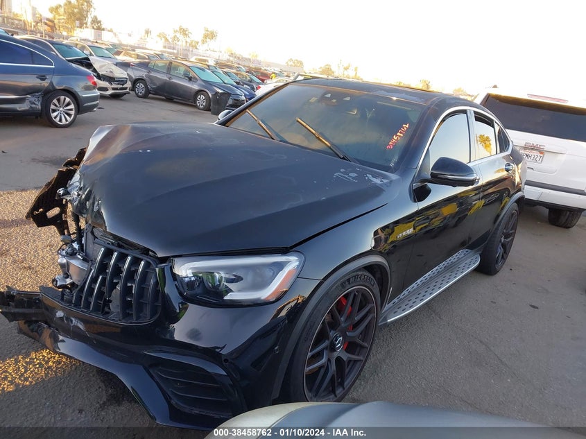 VIN W1N0J8KB8MF971446 2021 MERCEDES-BENZ AMG GLC 63 COUPE S 4MATIC