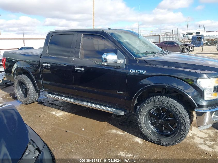 2015 FORD F-150 LARIAT - 1FTEW1CP2FKE48417