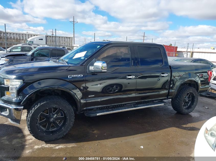 2015 FORD F-150 LARIAT - 1FTEW1CP2FKE48417