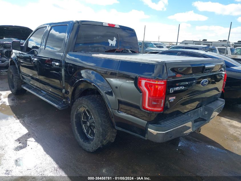 2015 FORD F-150 LARIAT - 1FTEW1CP2FKE48417