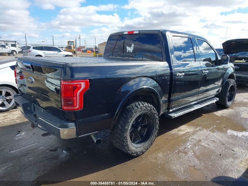 2015 FORD F-150 LARIAT - 1FTEW1CP2FKE48417