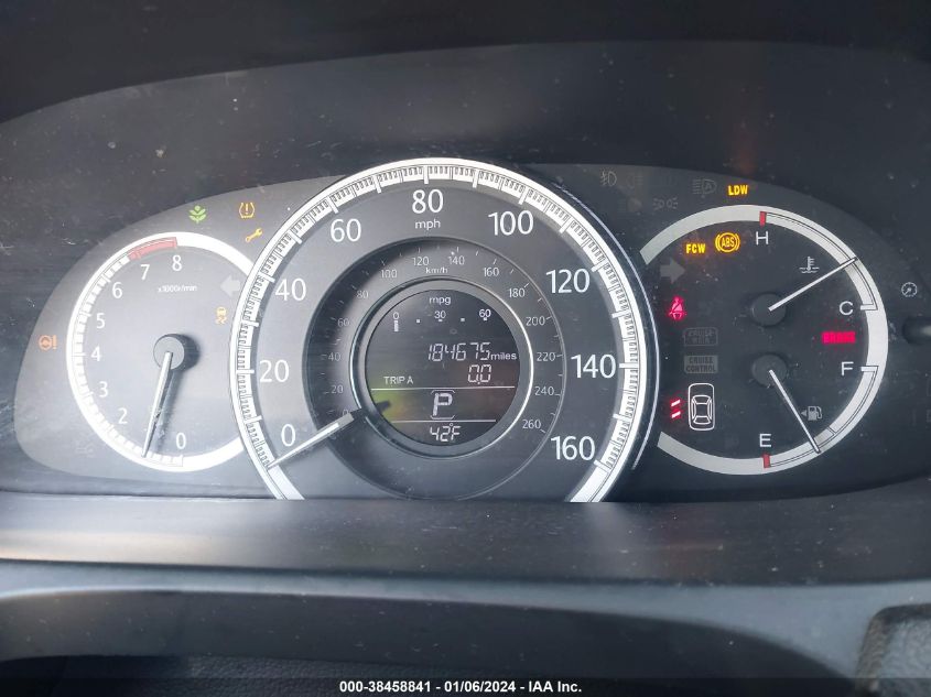 2013 HONDA ACCORD EXL - 1HGCR2F80DA036428