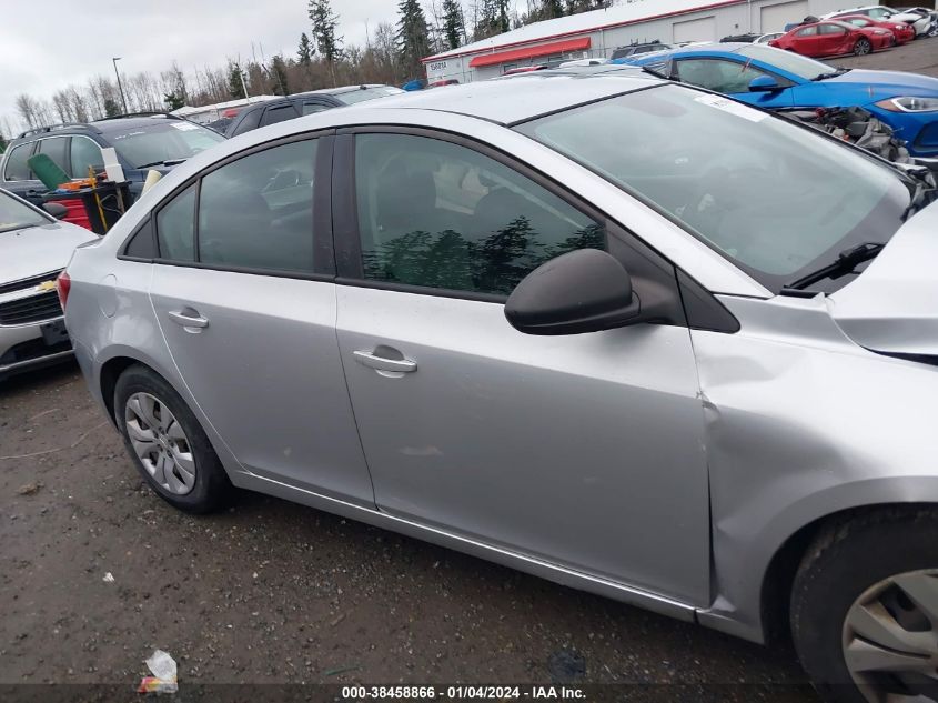 2016 CHEVROLET CRUZE LIMITED LS AUTO - 1G1PC5SGXG7167411