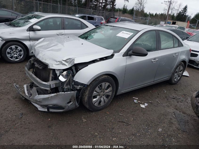 2016 CHEVROLET CRUZE LIMITED LS AUTO - 1G1PC5SGXG7167411
