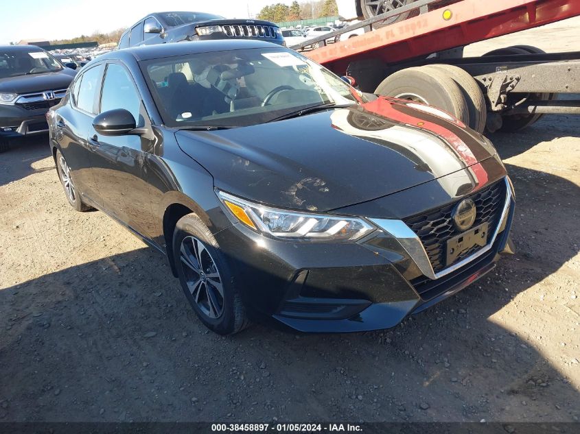 2022 NISSAN SENTRA SV XTRONIC CVT - 3N1AB8CV7NY297983