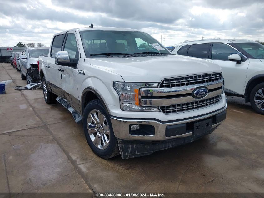 2019 FORD F-150 LARIAT - 1FTEW1CP1KFA79567