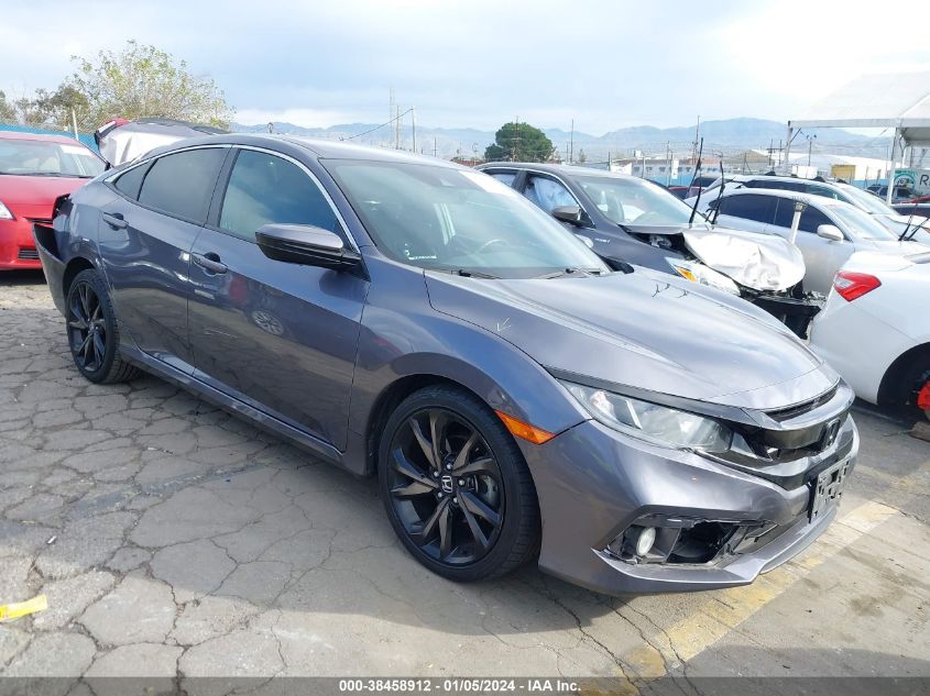 2019 HONDA CIVIC SPORT - 19XFC2F8XKE051395