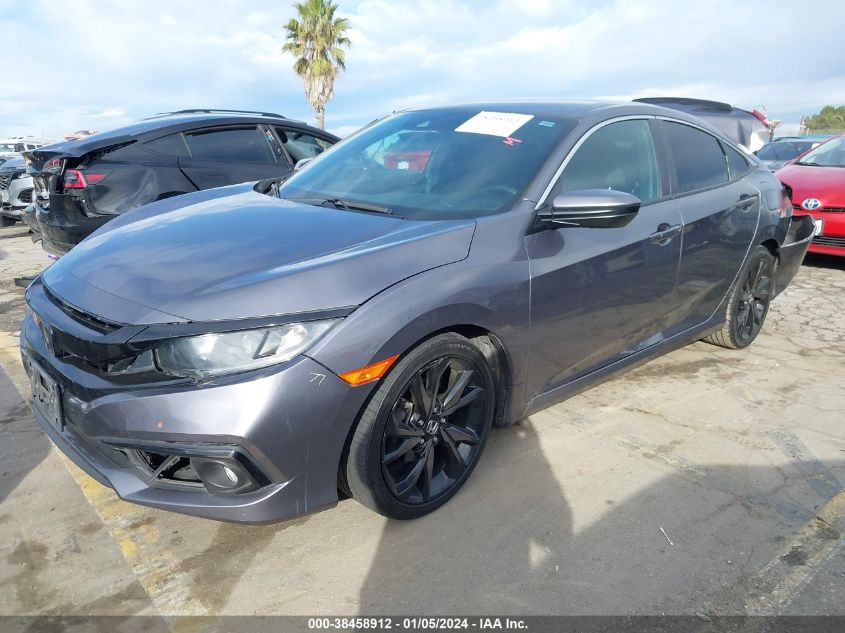2019 HONDA CIVIC SPORT - 19XFC2F8XKE051395