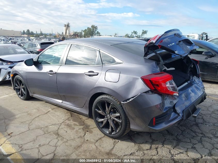 2019 HONDA CIVIC SPORT - 19XFC2F8XKE051395
