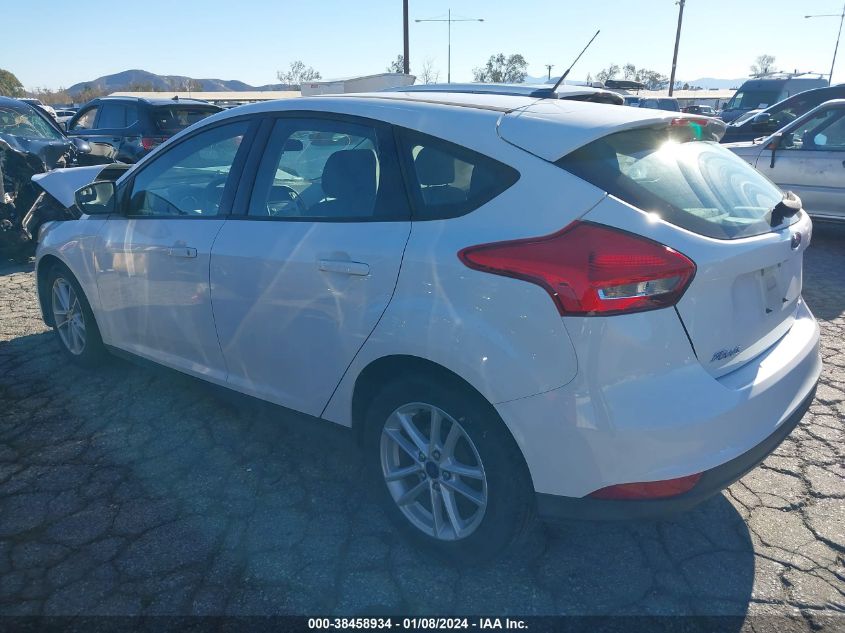 2017 FORD FOCUS SE - 1FADP3K22HL278282