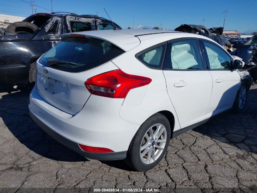 2017 FORD FOCUS SE - 1FADP3K22HL278282