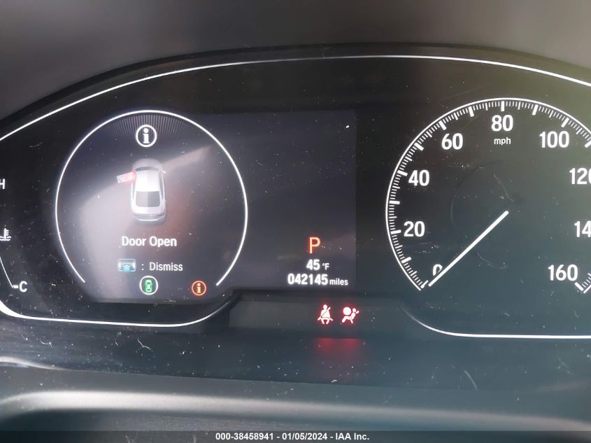2020 HONDA ACCORD SPORT - 1HGCV2F34LA009716