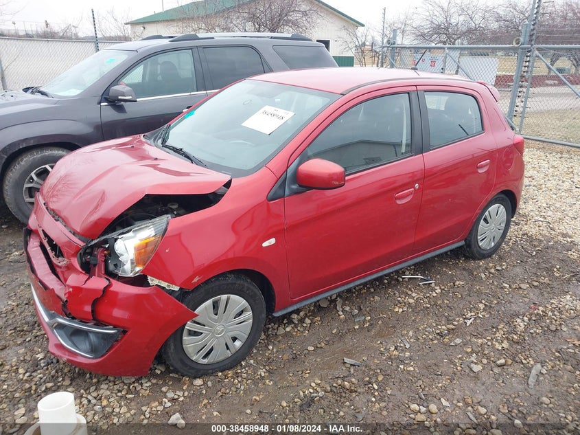 VIN ML32A3HJ7HH015907 2017 MITSUBISHI MIRAGE ES