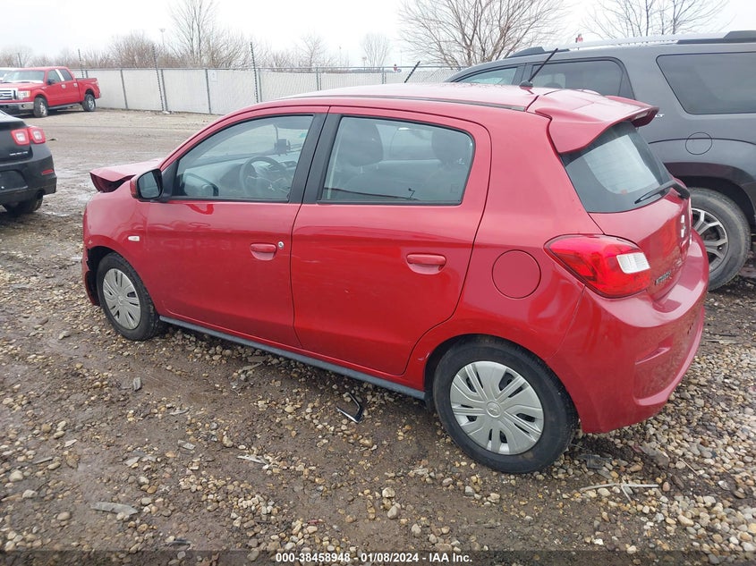 VIN ML32A3HJ7HH015907 2017 MITSUBISHI MIRAGE ES