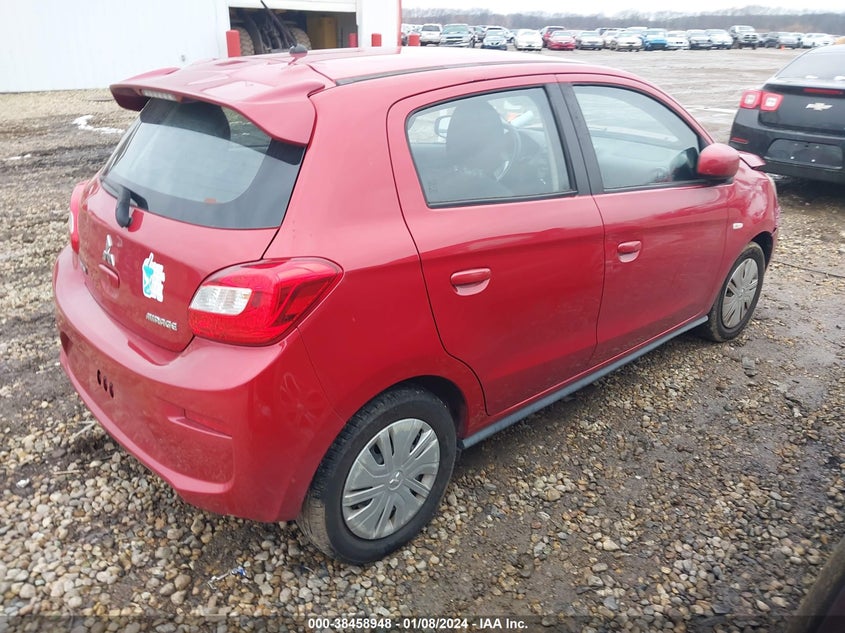VIN ML32A3HJ7HH015907 2017 MITSUBISHI MIRAGE ES