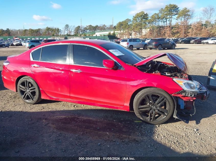 2017 HONDA ACCORD SPORT - 1HGCR2F58HA067003