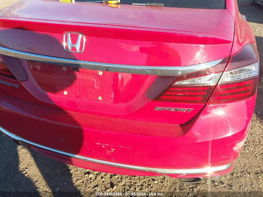 2017 HONDA ACCORD SPORT - 1HGCR2F58HA067003