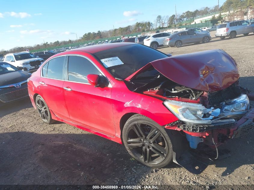 2017 HONDA ACCORD SPORT - 1HGCR2F58HA067003