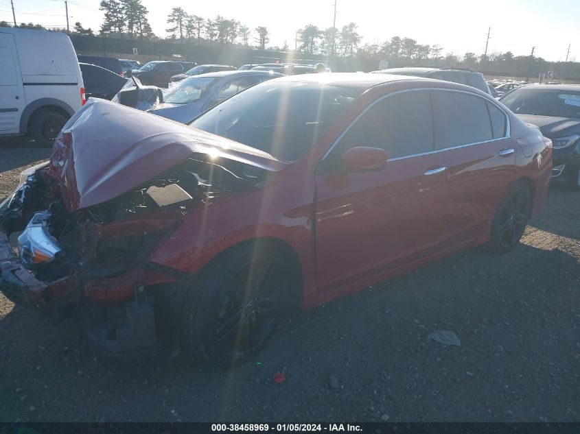 2017 HONDA ACCORD SPORT - 1HGCR2F58HA067003