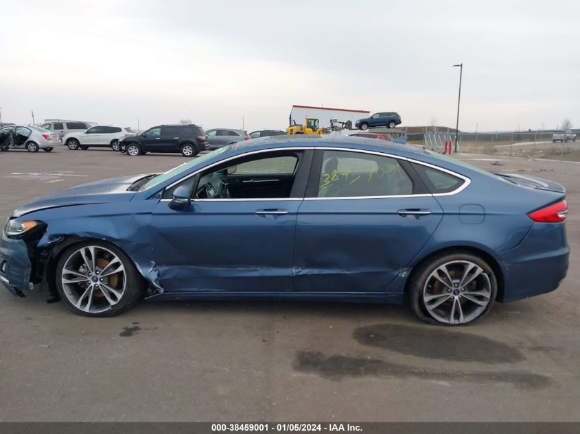 2019 FORD FUSION TITANIUM - 3FA6P0D99KR116997