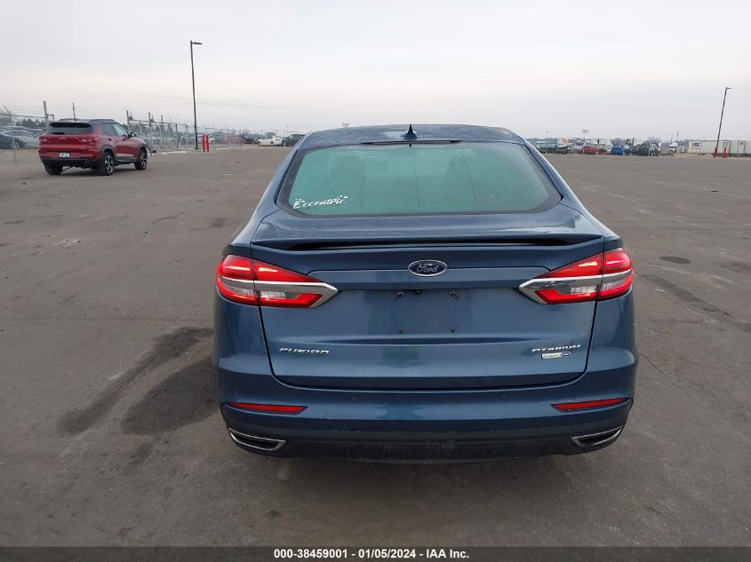 2019 FORD FUSION TITANIUM - 3FA6P0D99KR116997