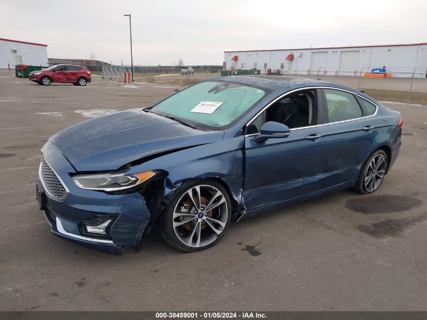 2019 FORD FUSION TITANIUM - 3FA6P0D99KR116997