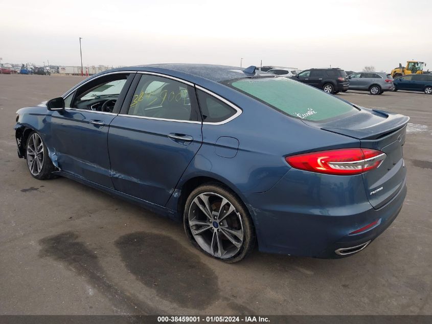 2019 FORD FUSION TITANIUM - 3FA6P0D99KR116997