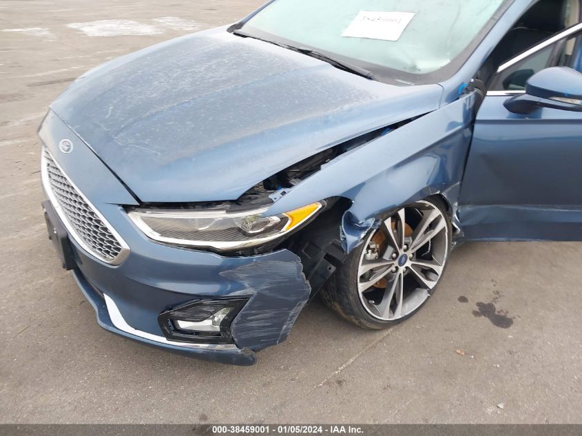 2019 FORD FUSION TITANIUM - 3FA6P0D99KR116997