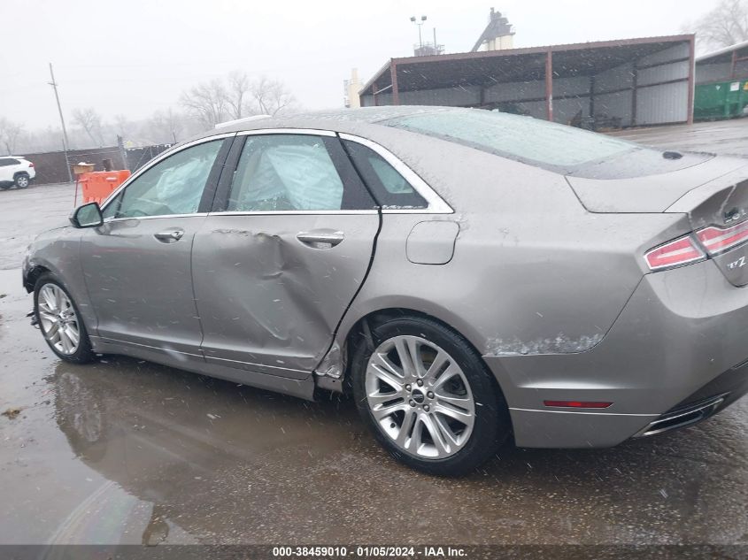 2016 LINCOLN MKZ - 3LN6L2G9XGR624489