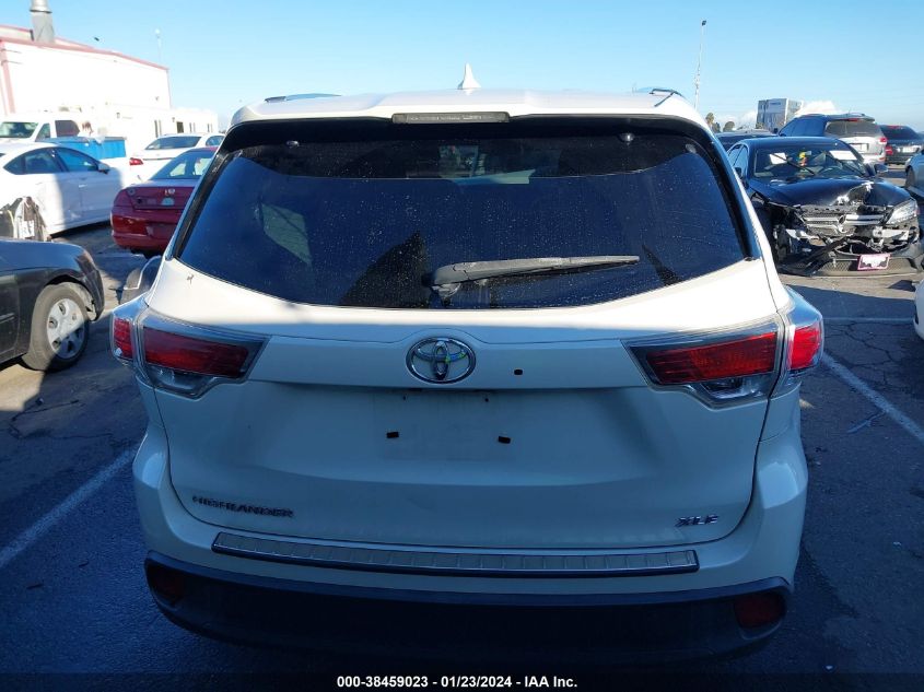 2015 TOYOTA HIGHLANDER XLE V6 - 5TDKKRFH1FS061920