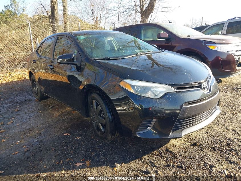 2016 TOYOTA COROLLA LE - 2T1BURHE1GC563575