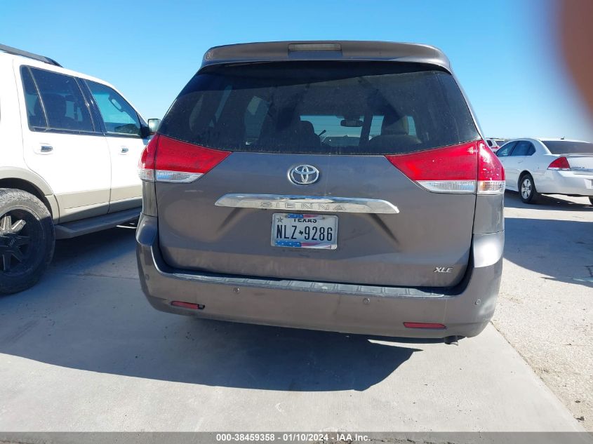 2014 TOYOTA SIENNA XLE V6 8 PASSENGER - 5TDYK3DC3ES425686