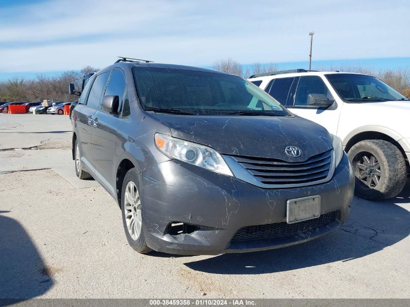 2014 TOYOTA SIENNA XLE V6 8 PASSENGER - 5TDYK3DC3ES425686