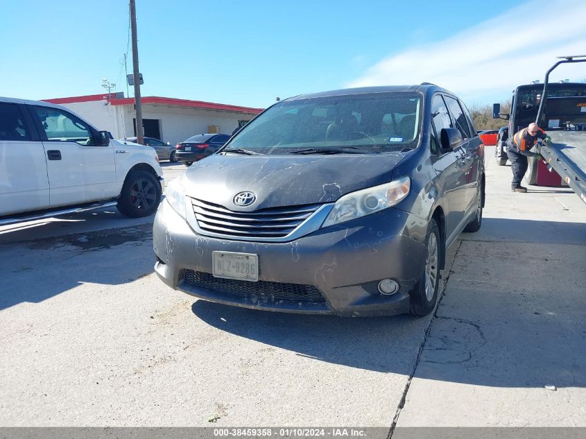 2014 TOYOTA SIENNA XLE V6 8 PASSENGER - 5TDYK3DC3ES425686