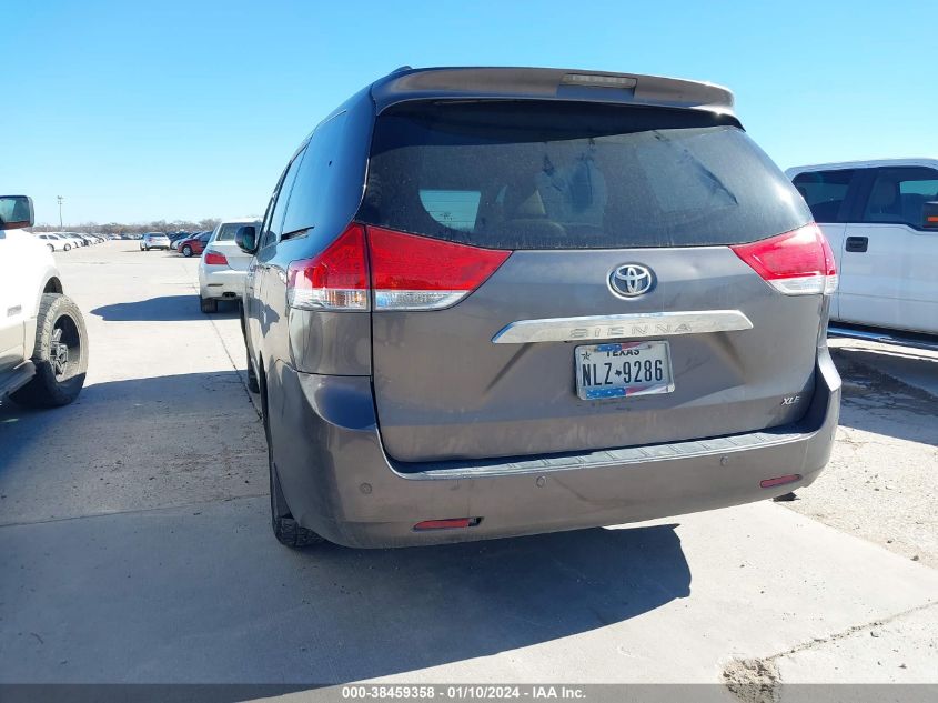 2014 TOYOTA SIENNA XLE V6 8 PASSENGER - 5TDYK3DC3ES425686
