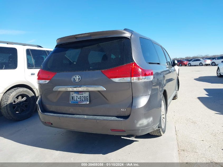 2014 TOYOTA SIENNA XLE V6 8 PASSENGER - 5TDYK3DC3ES425686