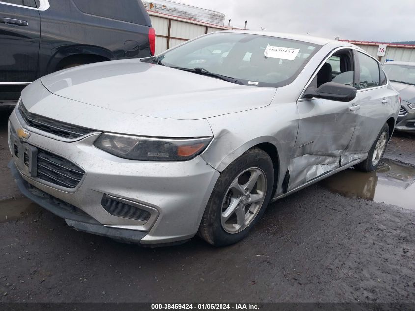 2017 CHEVROLET MALIBU 1FL - 1G1ZC5ST8HF243639