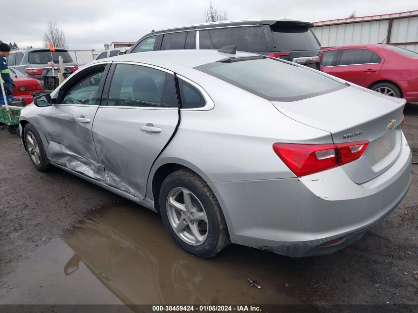 2017 CHEVROLET MALIBU 1FL - 1G1ZC5ST8HF243639
