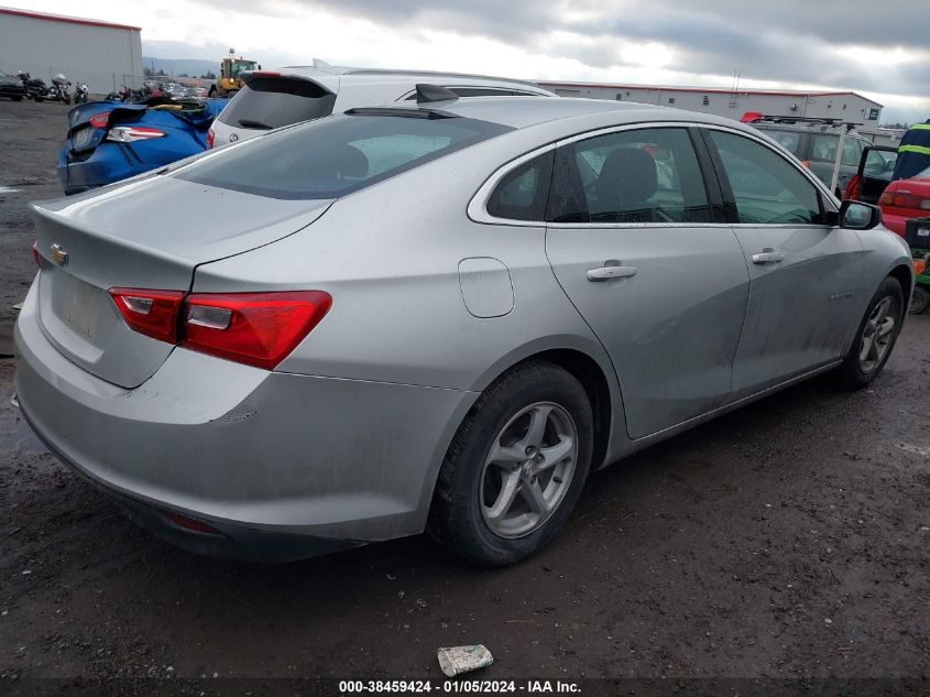 2017 CHEVROLET MALIBU 1FL - 1G1ZC5ST8HF243639