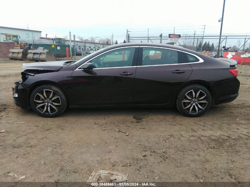 2021 CHEVROLET MALIBU RS - 1G1ZG5ST1MF028635