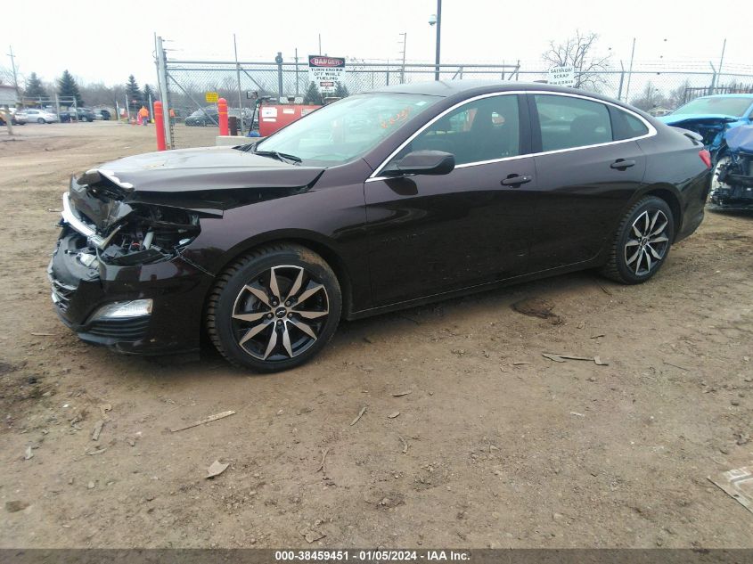 2021 CHEVROLET MALIBU RS - 1G1ZG5ST1MF028635