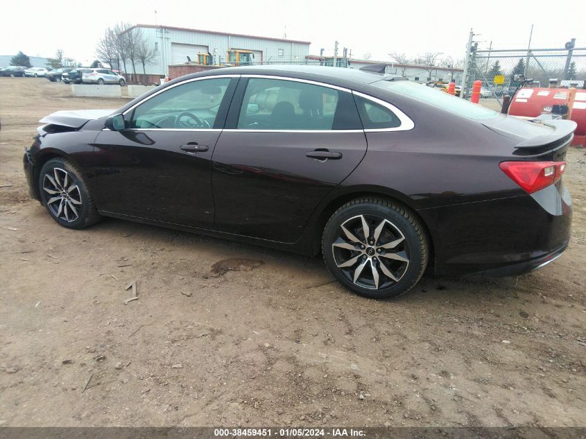 2021 CHEVROLET MALIBU RS - 1G1ZG5ST1MF028635