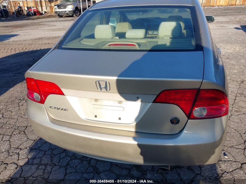 1HGFA16557L122783 | 2007 HONDA CIVIC