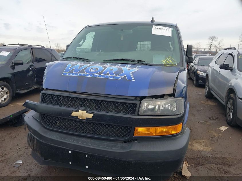 2019 CHEVROLET EXPRESS 2500 WORK VAN 1GCWGAFG7K1361822