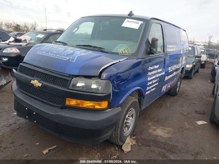 2019 CHEVROLET EXPRESS 2500 WORK VAN 1GCWGAFG7K1361822