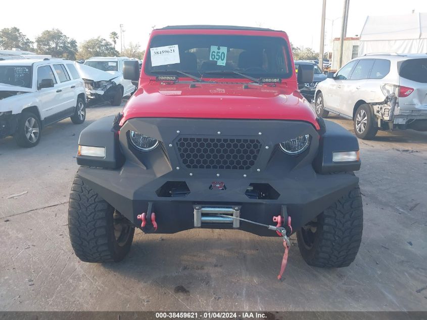 2018 JEEP WRANGLER UNLIMITED SPORT S 4X4 - 1C4HJXDG7JW134311